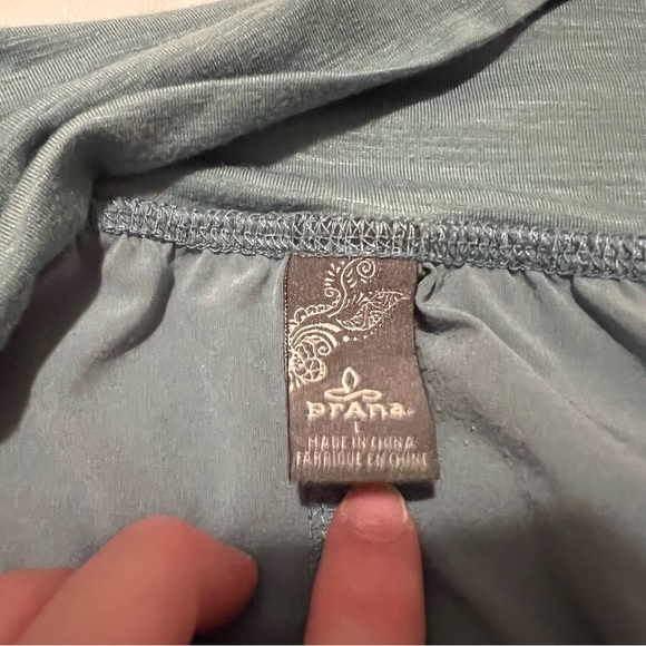 Prana Olive Green Buffy Skirt Women's large - Picture 4 of 6